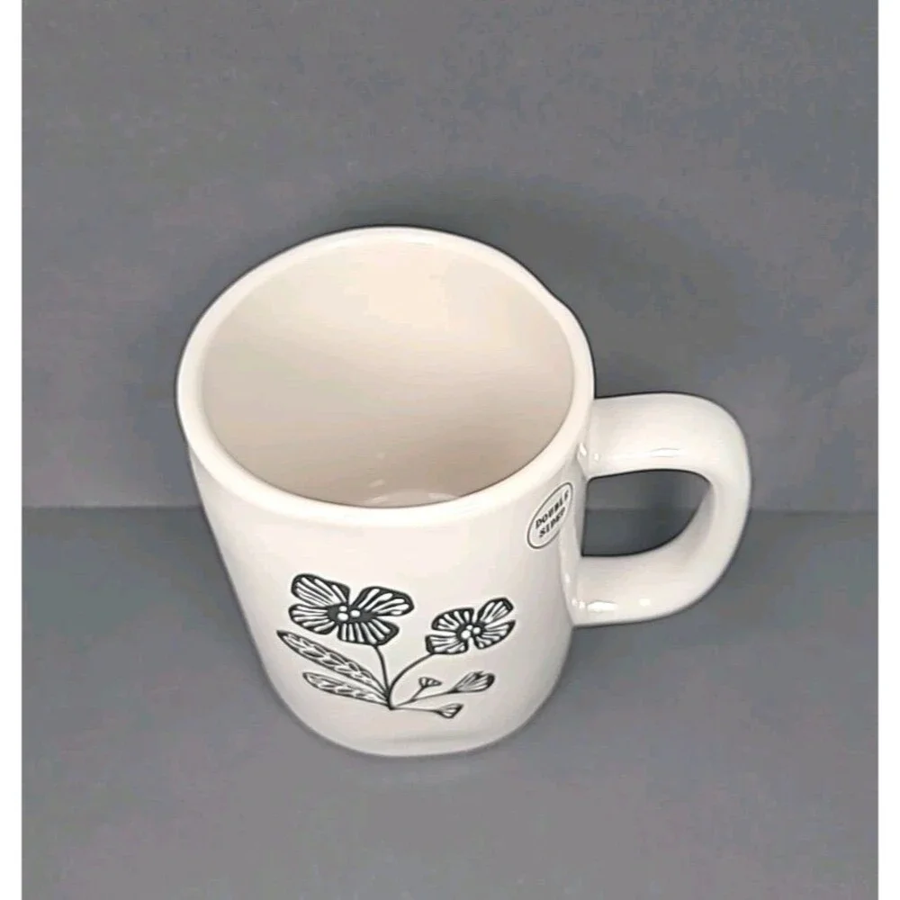 Rae Dunn Good Morning Beautiful Coffee Tea Mug Cup 18 Oz Ceramic White